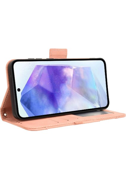 Samsung Galaxy A35 5g Ayarlanabilir Ayrılabilir Kart Tutucu Deri (Yurt Dışından) modelleri