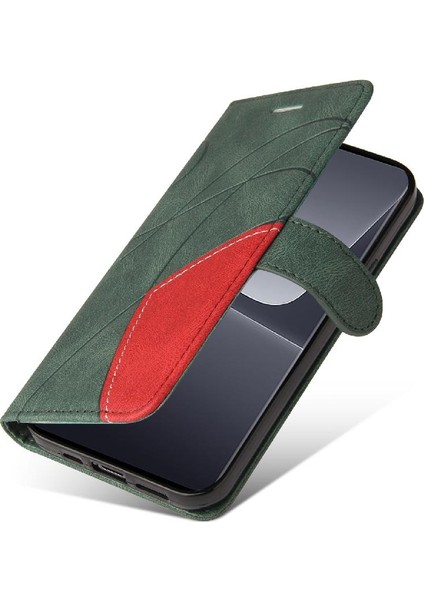 Xiaomi 13 Pro Kickstand Koruyucu Pu Deri Flip Folio Kılıf (Yurt Dışından)