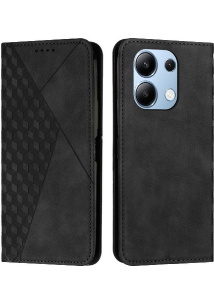 Xiaomi Redmi Için Not 13 4g Tam Koruma Pu Deri Kart Çevirme (Yurt Dışından)