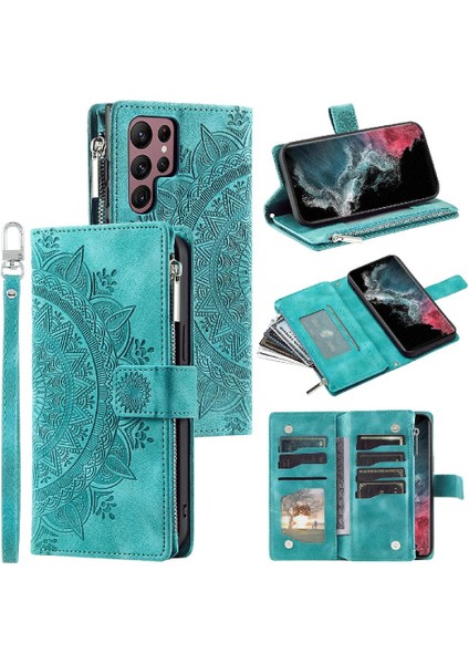 Samsung Galaxy S24 Ultra 5g Mikrofiber Astar Içinde Alüminyum Pu (Yurt Dışından)