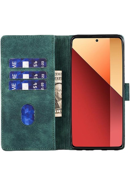 Xiaomi Redmi Için Not 13 Pro 4g Cüzdan Kılıf Kart Cep Tutucu Kedi (Yurt Dışından)