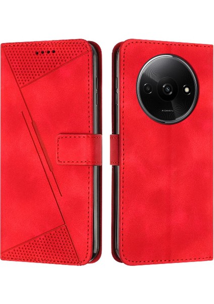 Xiaomi Redmi A3 Yan Toka Için Kılıf Tam Koruma Darbeye Çevir Pu (Yurt Dışından)