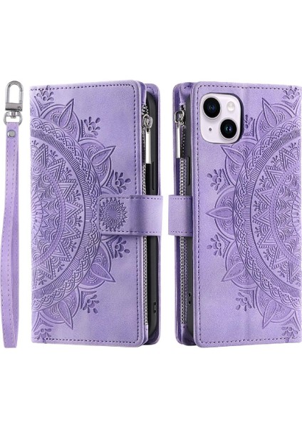 Kırmızı Dikey Çizgili Astarlı IPhone 15 Alüminyum Metal Logo Için Kılıf (Yurt Dışından)