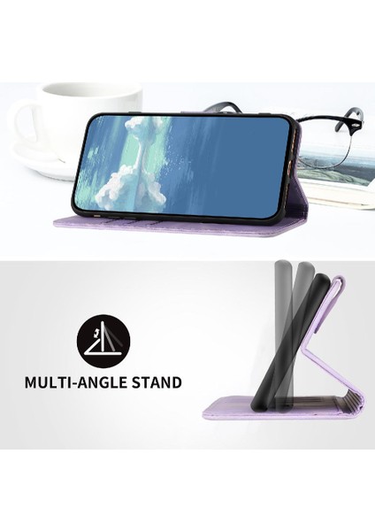 Kılıf Xiaomi Redmi Için Not 13 4g Pu Deri Kart Yuvası Standı ile Çevirin (Yurt Dışından)