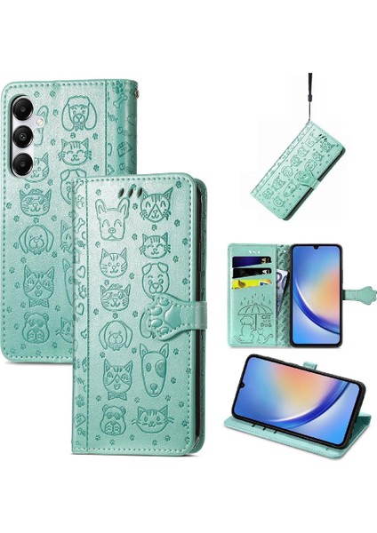 Samsung Galaxy A35 5g Darbeye Karikatür Hayvanlar Için Kılıf Kısa Kayış (Yurt Dışından) fırsatları