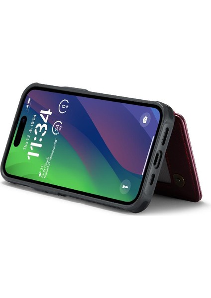 IPhone 15 Için Caseme Cüzdan Durumda Kickstand Pu Deri Kart Tutucu Ince (Yurt Dışından) fiyatları