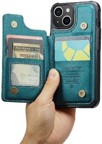 IPhone 15 Için Caseme Cüzdan Durumda Kickstand Pu Deri Kart Tutucu Ince (Yurt Dışından) fırsatları