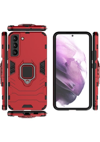 Samsung Galaxy S22 Artı 5g 360 &deg; Dönen Halka Kickstand Darbeye (Yurt Dışından)