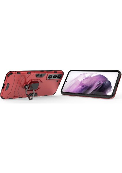 Samsung Galaxy S22 Artı 5g 360 &deg; Dönen Halka Kickstand Darbeye (Yurt Dışından)