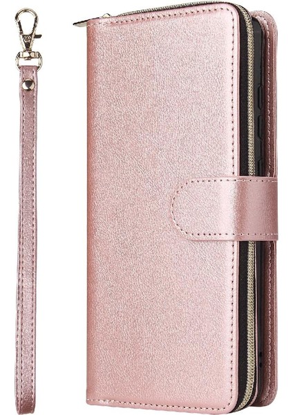 Samsung Galaxy A72 5g Için Kılıf El Kayışı Kart Tutucu Kılıf ile Kapak Çevirin (Yurt Dışından) fırsatları