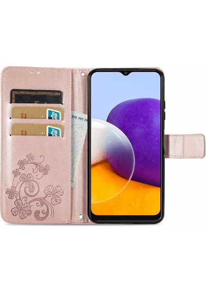 Samsung Galaxy A22 5g Için Kılıf Zarif Iş Dört Yapraklı Yonca Deri (Yurt Dışından) indirimleri
