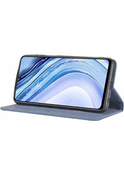 Xiaomi Redmi Için Not 9 Pro Max Kredi Kartı Tutucu Flip Folio Kitap Pu (Yurt Dışından)