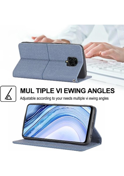 Xiaomi Redmi Için Not 9 Pro Max Kredi Kartı Tutucu Flip Folio Kitap Pu (Yurt Dışından)