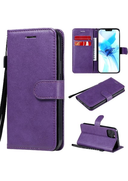 Iphone 12 Için Flip Case Pro Yüksek Kaliteli Deri Iş Cüzdan Telefon (Yurt Dışından)