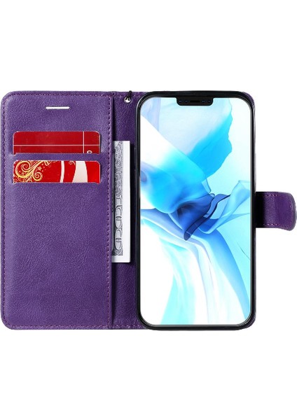 Iphone 12 Için Flip Case Pro Yüksek Kaliteli Deri Iş Cüzdan Telefon (Yurt Dışından) fırsatları