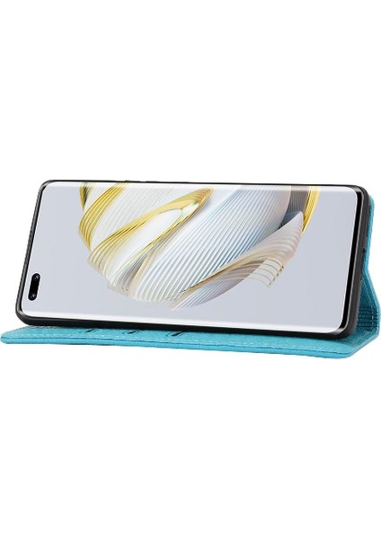 Huawei Nova 10 Pro Için Kılıf El Cüzdan Pu Deri Kapak Flip Folio Kitap (Yurt Dışından)