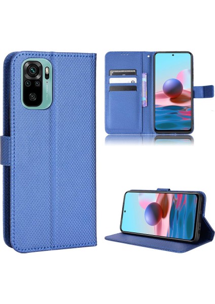 Xiaomi Redmi Not 10 4g Kapak Için Kickstand Manyetik Cüzdan Kart (Yurt Dışından) fiyatları