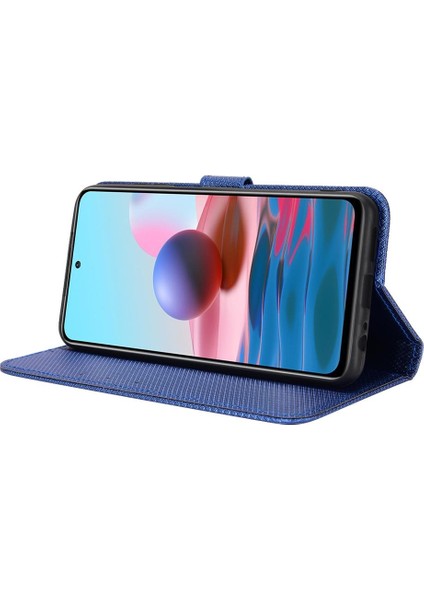 Xiaomi Redmi Not 10 4g Kapak Için Kickstand Manyetik Cüzdan Kart (Yurt Dışından) indirimleri