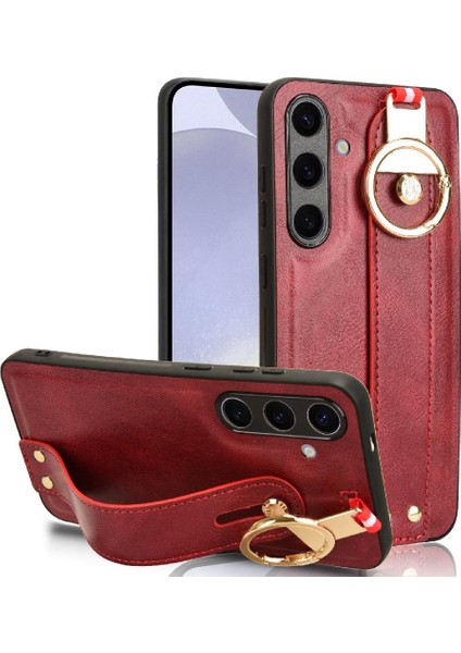 Samsung Galaxy S24 Artı Bilek Kayışı Premium Pu Deri Kılıf (Yurt Dışından) indirimleri