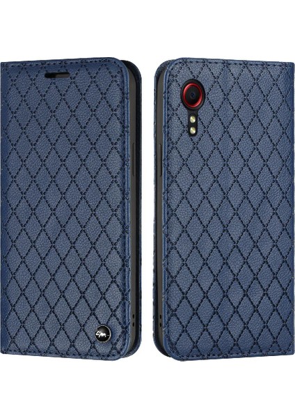 Samsung Galaxy Xcover 5 Cüzdan Iş Manyetik Kabuk Kart Yuvaları Için Kılıf (Yurt Dışından)