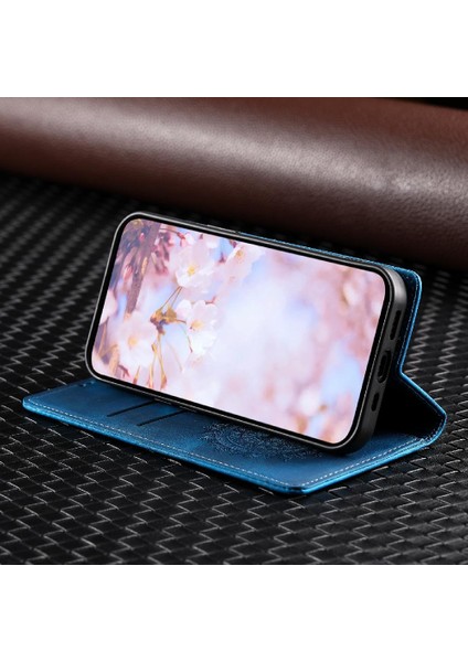 IPhone 11 Için Kılıf Pro Darbeye Kapak Kapak Yan Toka Kart Ekleme (Yurt Dışından)