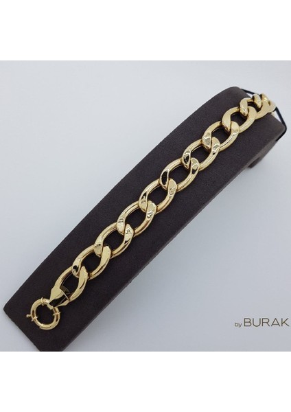 Gurmet Zincir Bileklik 14 Ayar Altın - Geniş fiyatları
