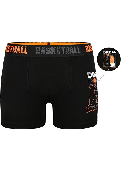 10'lu Renkli Erkek Çocuk Boxer - 8071SB1