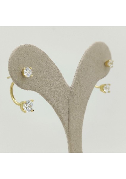 Çift Tektaş Küpe - KP00701 fırsatları