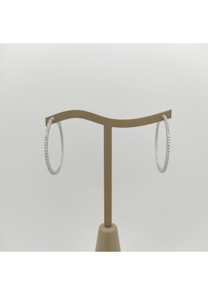 Taşlı Halka Küpe – KP00756
