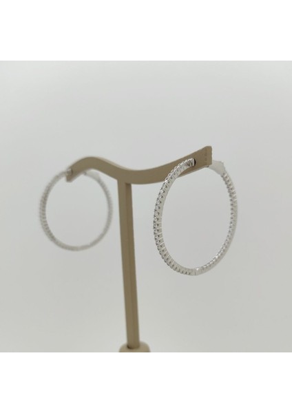 Taşlı Halka Küpe – KP00756