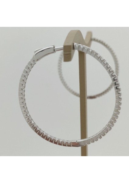 Taşlı Halka Küpe – KP00756