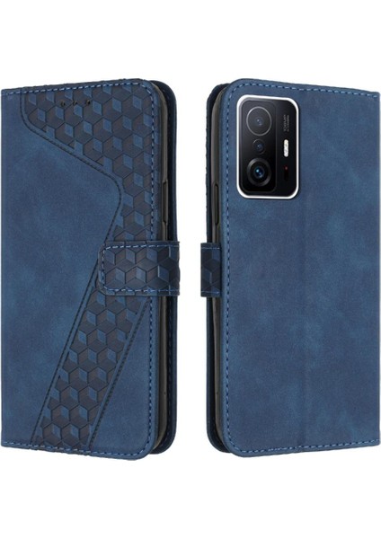 Telefon Kılıfı Için Xiaomi 11T/11T Pro Manyetik Kart Yuvaları Kapak Cüzdan Çevirin (Yurt Dışından)