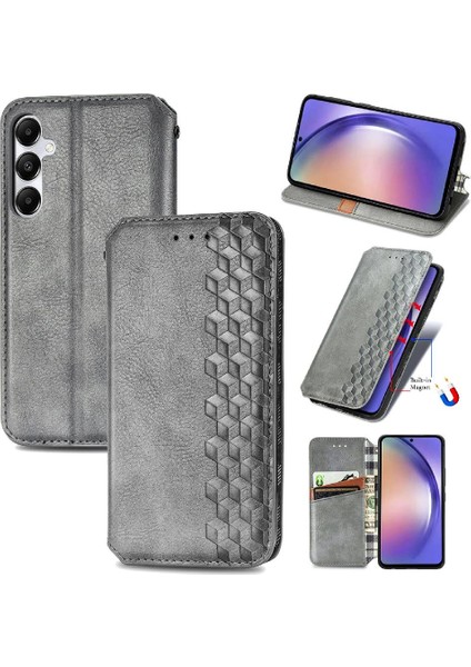 Samsung Galaxy Case 5g Flip Kapak Moda Tasarım Cüzdan Fonksiyonu (Yurt Dışından)