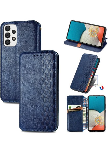 Samsung Galaxy A53 5g Cüzdan Fonksiyonu Için Kılıf Moda Tasarım Kapak Çevirin (Yurt Dışından)