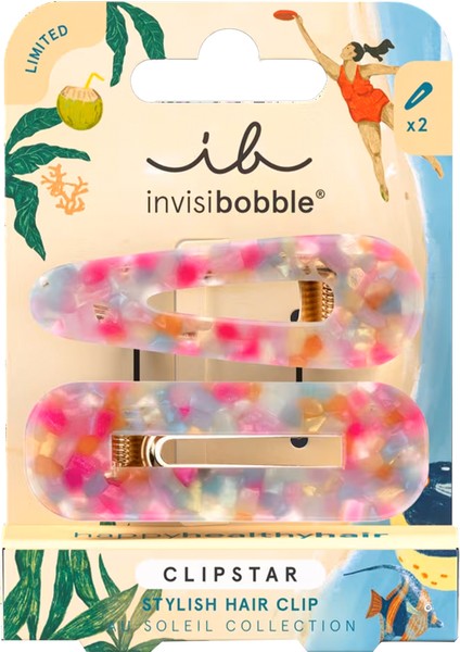 Clipstar Au Soleil Dazzling Wave Kıskaçlı Saç Tokası 2 Adet