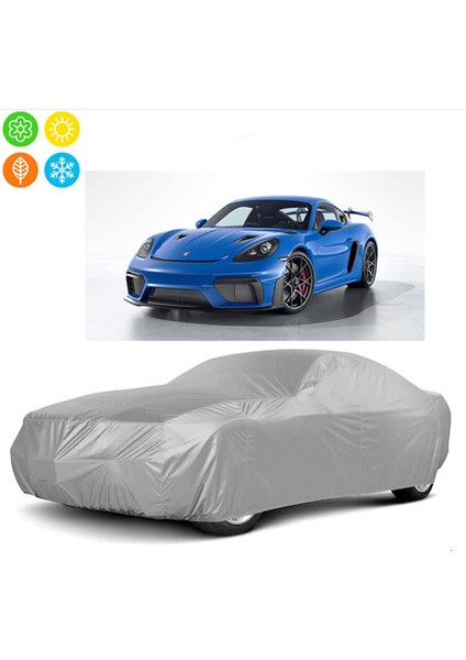 Porsche 718 CAYMAN Model Branda Araba Brandası Oto Branda