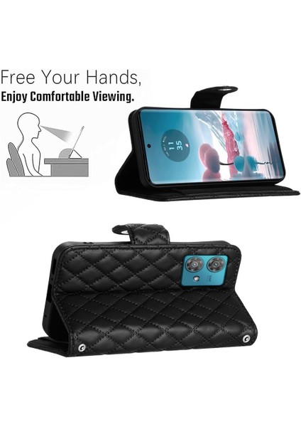 Motorola Kenar 40 Neo Kart Tutucu Cüzdan Kapak Bilek Şeridi Şık (Yurt Dışından) indirimleri