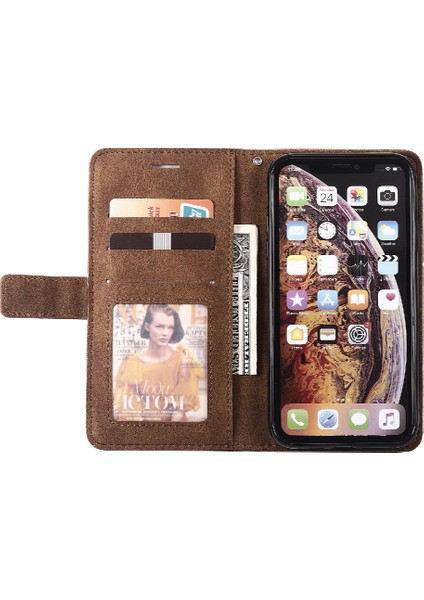 IPhone Xr Pu Deri Kart Tutucu Kickstand Cüzdan Flip Folio (Yurt Dışından) fiyatları