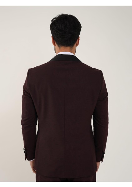 Bordo Erkek Smokin Takım - 84171 fırsatları