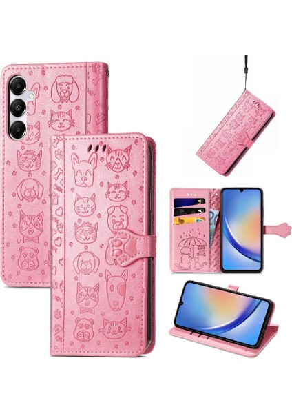 Samsung Galaxy A35 5g Darbeye Karikatür Hayvanlar Için Kılıf Kısa Kayış (Yurt Dışından) fiyatları