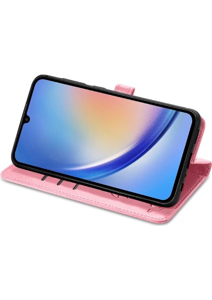 Samsung Galaxy A35 5g Darbeye Karikatür Hayvanlar Için Kılıf Kısa Kayış (Yurt Dışından) modelleri