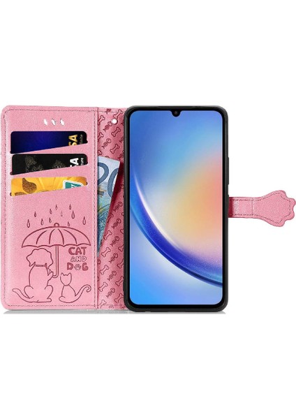 Samsung Galaxy A35 5g Darbeye Karikatür Hayvanlar Için Kılıf Kısa Kayış (Yurt Dışından) fırsatları