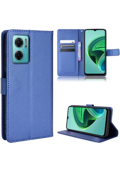 Xiaomi Redmi Not 11E Manyetik Cüzdan Kickstand Kart Tutucu Kapak (Yurt Dışından)