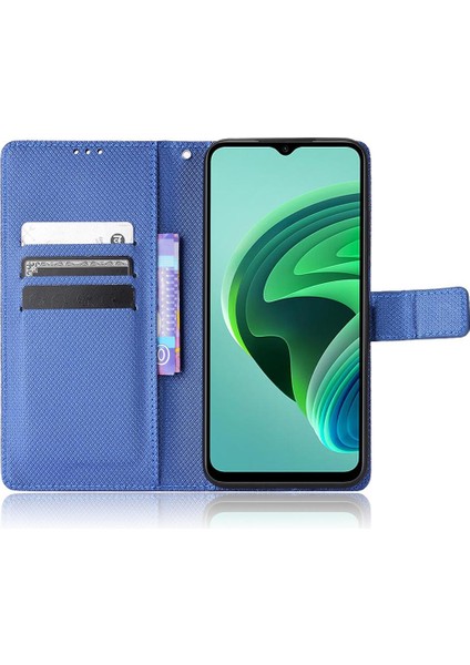 Xiaomi Redmi Not 11E Manyetik Cüzdan Kickstand Kart Tutucu Kapak (Yurt Dışından)