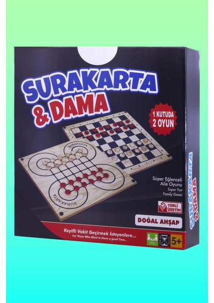 Surakarta + Dama Kutu Oyun Strateji Akıl Hafıza Mantık Beceri Zeka Oyunu Stratejik Zeka Kutu Oyunu modelleri
