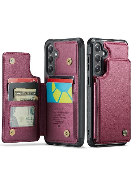 Samsung Galaxy S24 Artı Rfıd Engelleme Kickstand Için Caseme Cüzdan Kılıf (Yurt Dışından)