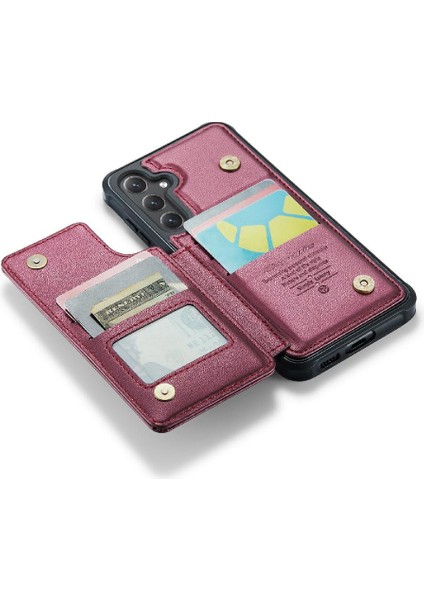 Samsung Galaxy S24 Artı Rfıd Engelleme Kickstand Için Caseme Cüzdan Kılıf (Yurt Dışından) modelleri