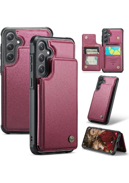 Samsung Galaxy S24 Artı Rfıd Engelleme Kickstand Için Caseme Cüzdan Kılıf (Yurt Dışından) fırsatları