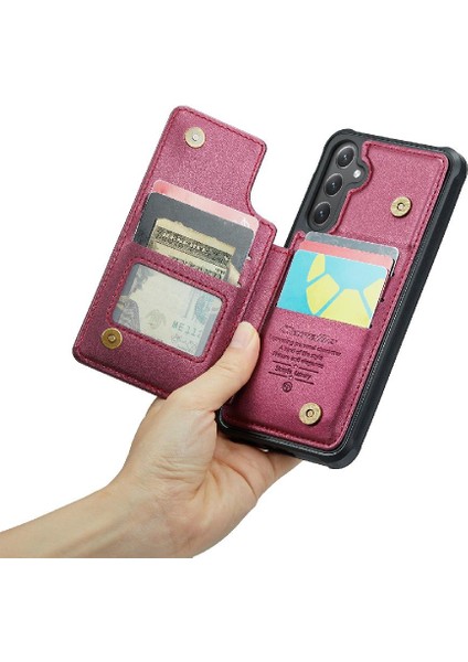Samsung Galaxy S24 Artı Rfıd Engelleme Kickstand Için Caseme Cüzdan Kılıf (Yurt Dışından) indirimleri