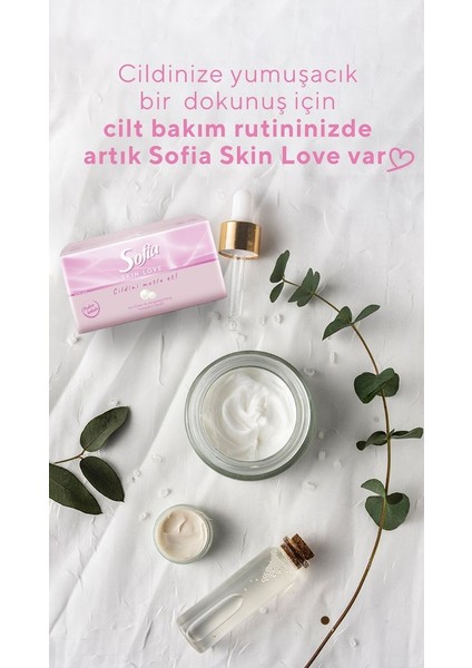 Skin Love Pudra Kokulu Mendil 100'LÜ 3 Paket